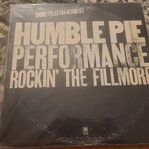 Humble Pie Performance Rockin the Filmore vintage record album VGUC